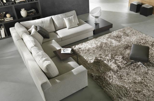 Sofá com capa removível