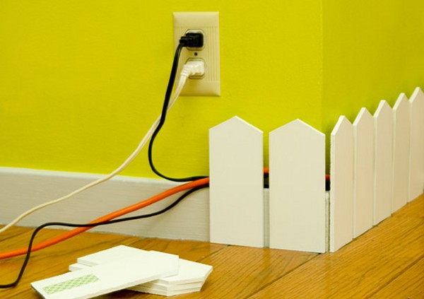 Com esconder tomadas e fios in casa