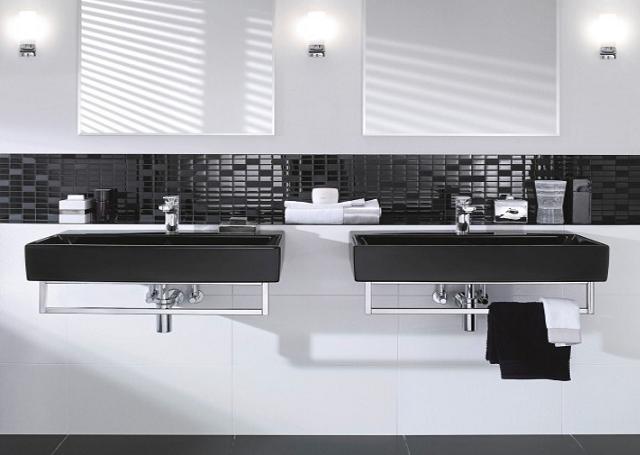 Evite de revestir, com azulejos pretos, grandes áreas