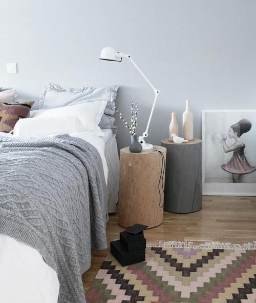 troncos de madeira para decorar a casa