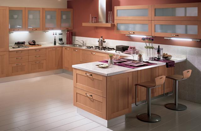 Para fazer uma península elegante e, acima de tudo funcional