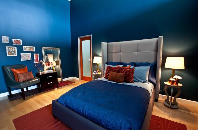 Cores que escolhemos para as paredes do quarto