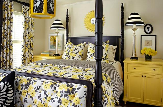 No quarto, o amarelo deve ser evitado