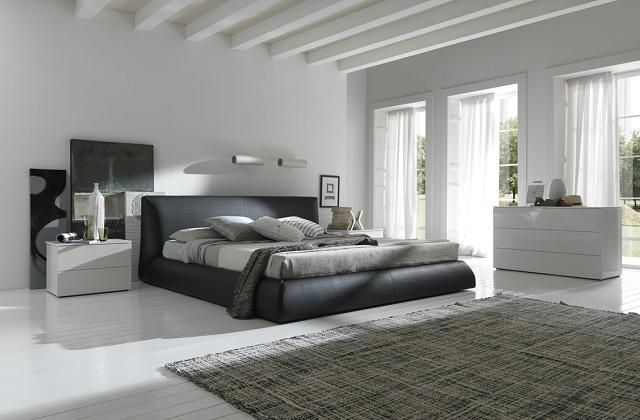 Mesmo no quarto os tapetes podem ser um elemento decorativo valioso