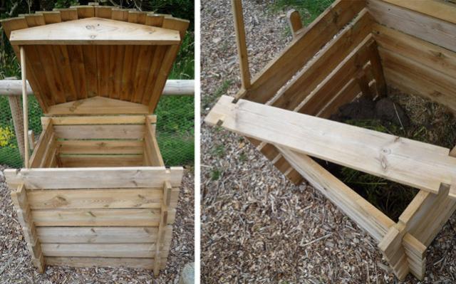 Como construir um componente para reciclar residos orgânicos