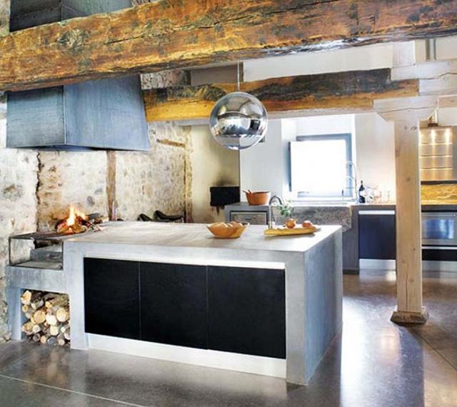 O rústico e o moderno podem viver