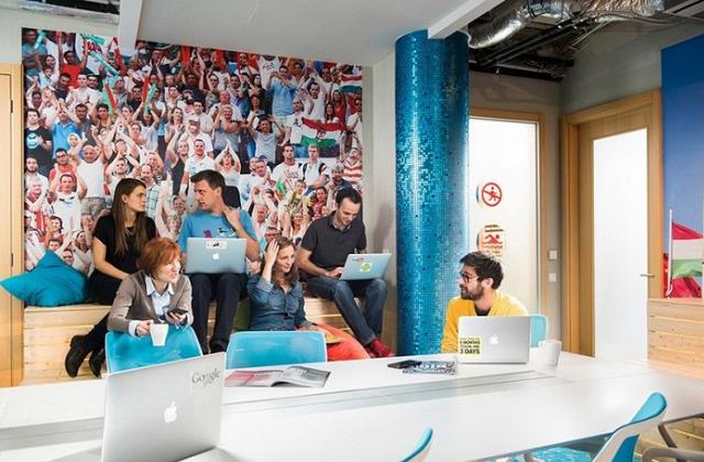 os escritórios do Google têm um design interior muito especial