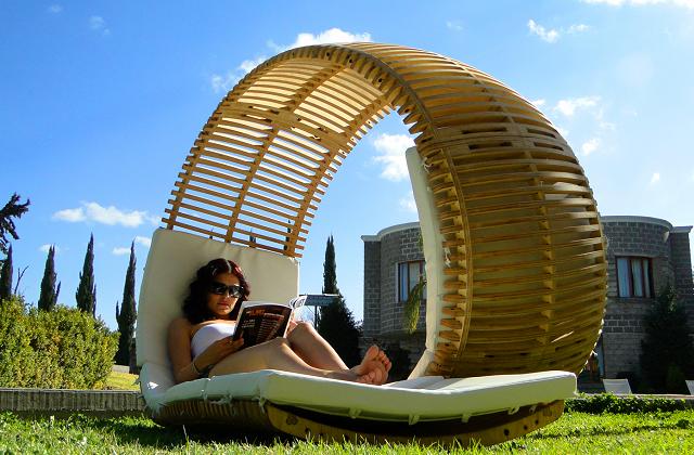 Loopita, uma bela espreguiçadeira