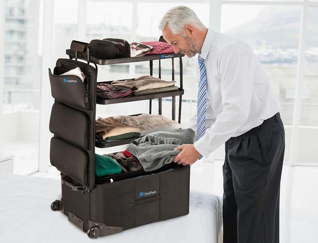 Carrinho com prateleiras