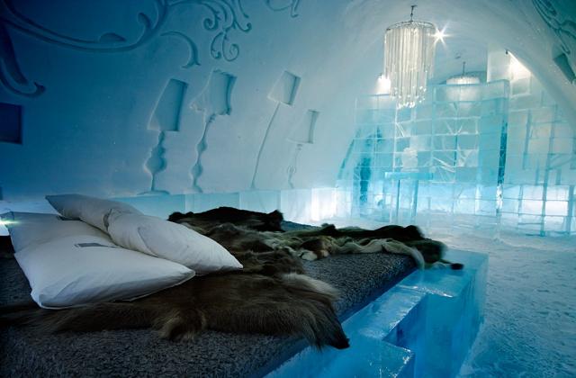 Icehotel oferece cinco categorias diferentes de quartos