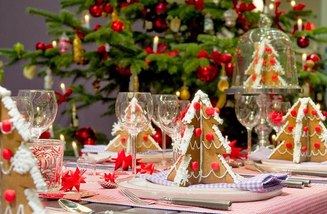 Como decorar a mesa de Natal