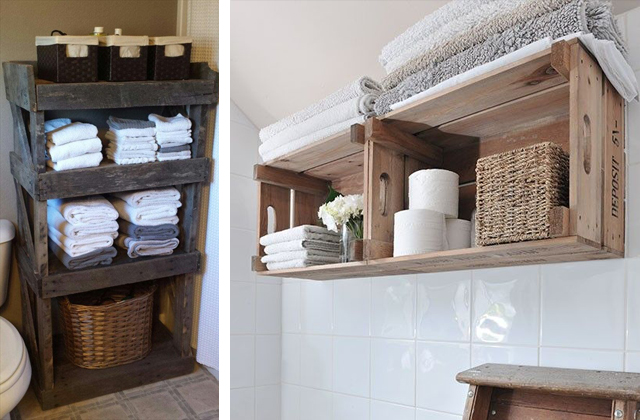 Aspecto rústico e simples