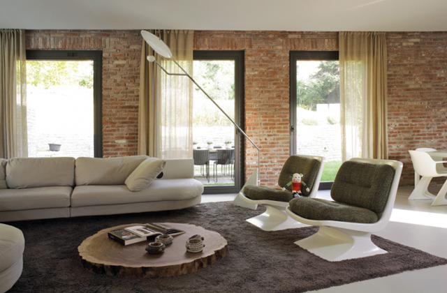 A cor é uma das características da uma casa