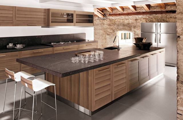 Tipo de madeira usada para cozinhas