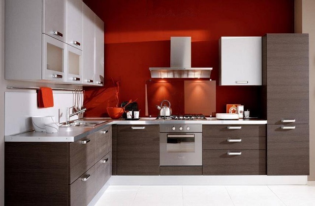 Escolha a cozinha em forma de L para o canto da sua casa