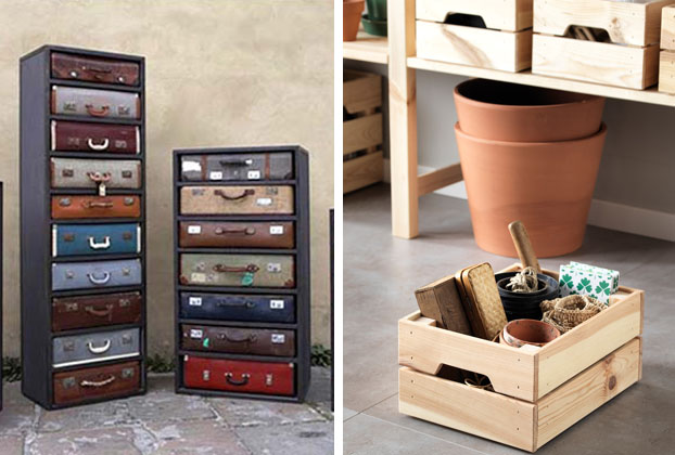 uma cômoda velha para ser restaurada