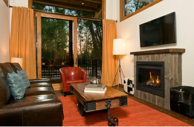 As casinhas são acolhedoras e confortáveis