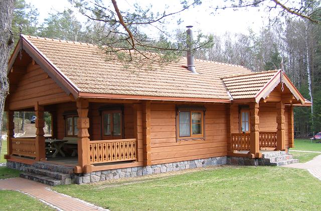 uma casa de madeira consome muito pouca energia