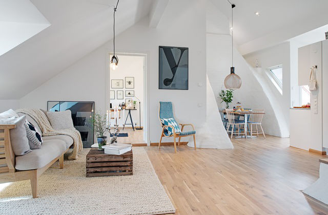 Como decorar um sótão