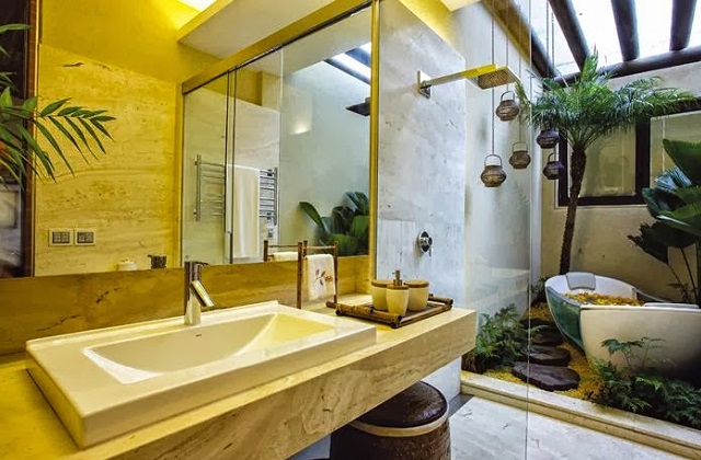 Criando um banheiro dos sonho: Concentramos no luxo