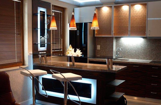 Escolhendo o lustre correto para a cozinha moderna