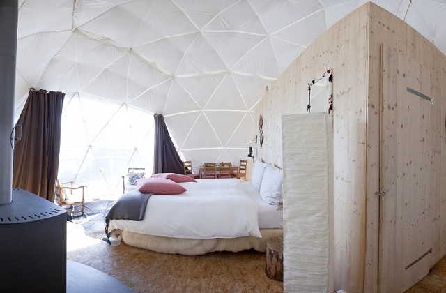 Whitepod - Interior pod