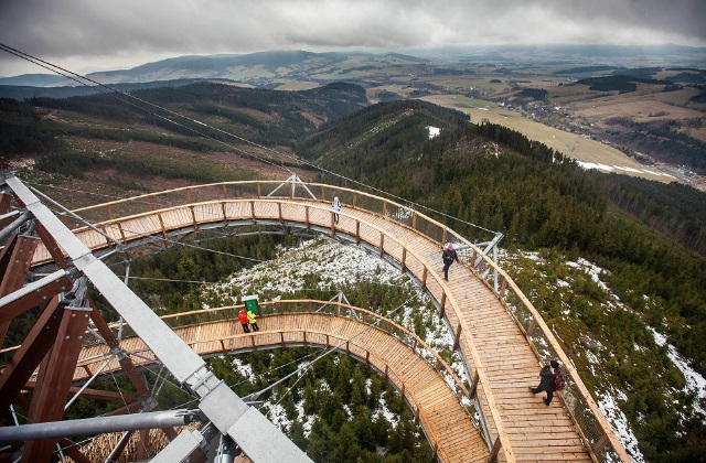 caminho entre as nuvens