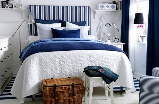 Decorando o quarto com azul: A cor do relaxamento e harmonia