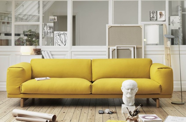 Outra cor quente e borbulhante é o amarelo mostarda