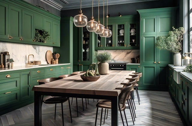 Verde para conexão com a natureza